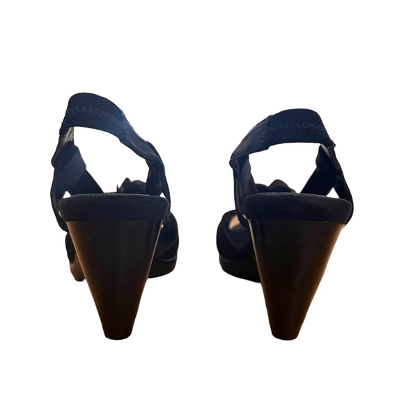 A2 Aersoles Satin Sling Back Heels with Rose Detail size 7.5 - Picture 3 of 7